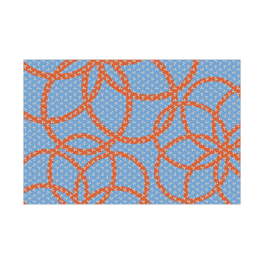 Gift Wrap Papers with cloud design