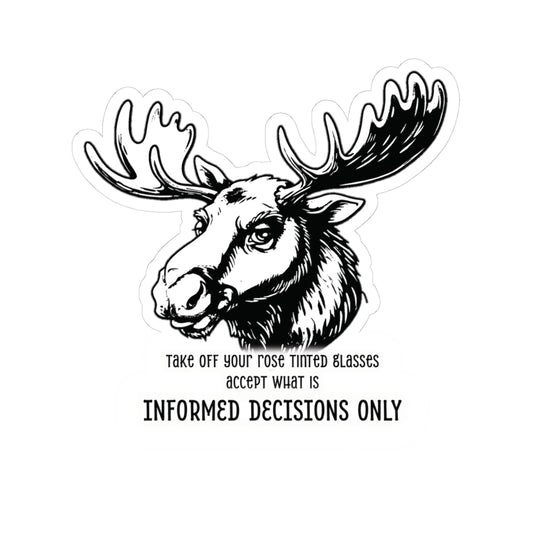 Suave Stickers - rose tinted glasses OFF (2x2-6x6")