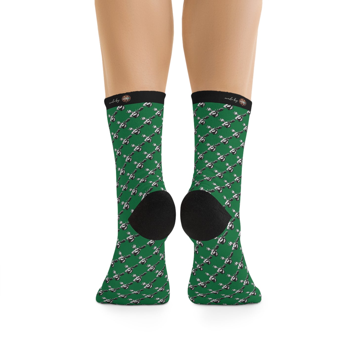 Eco-Friendly Socks with moose design