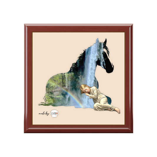 Serene Jewelry Box, fine art keepsake