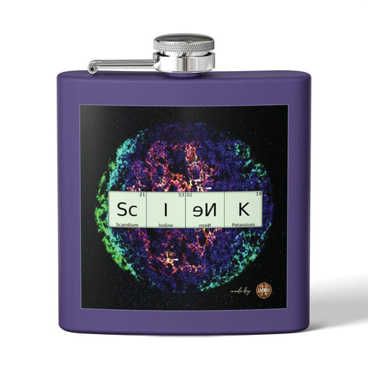 SCIENK Stainless Steel Flask, 6oz