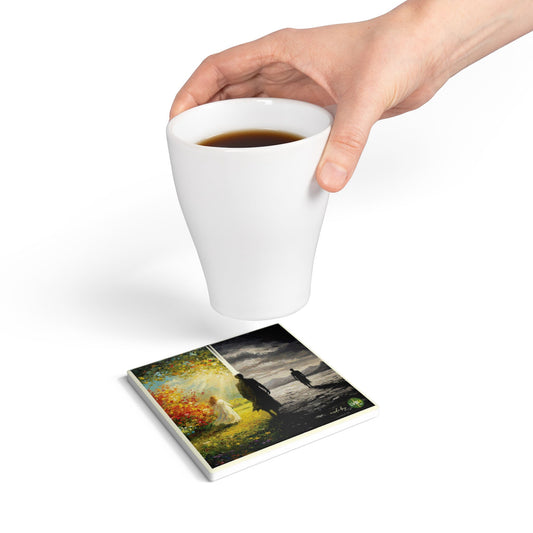 Moody Ceramic Coasters