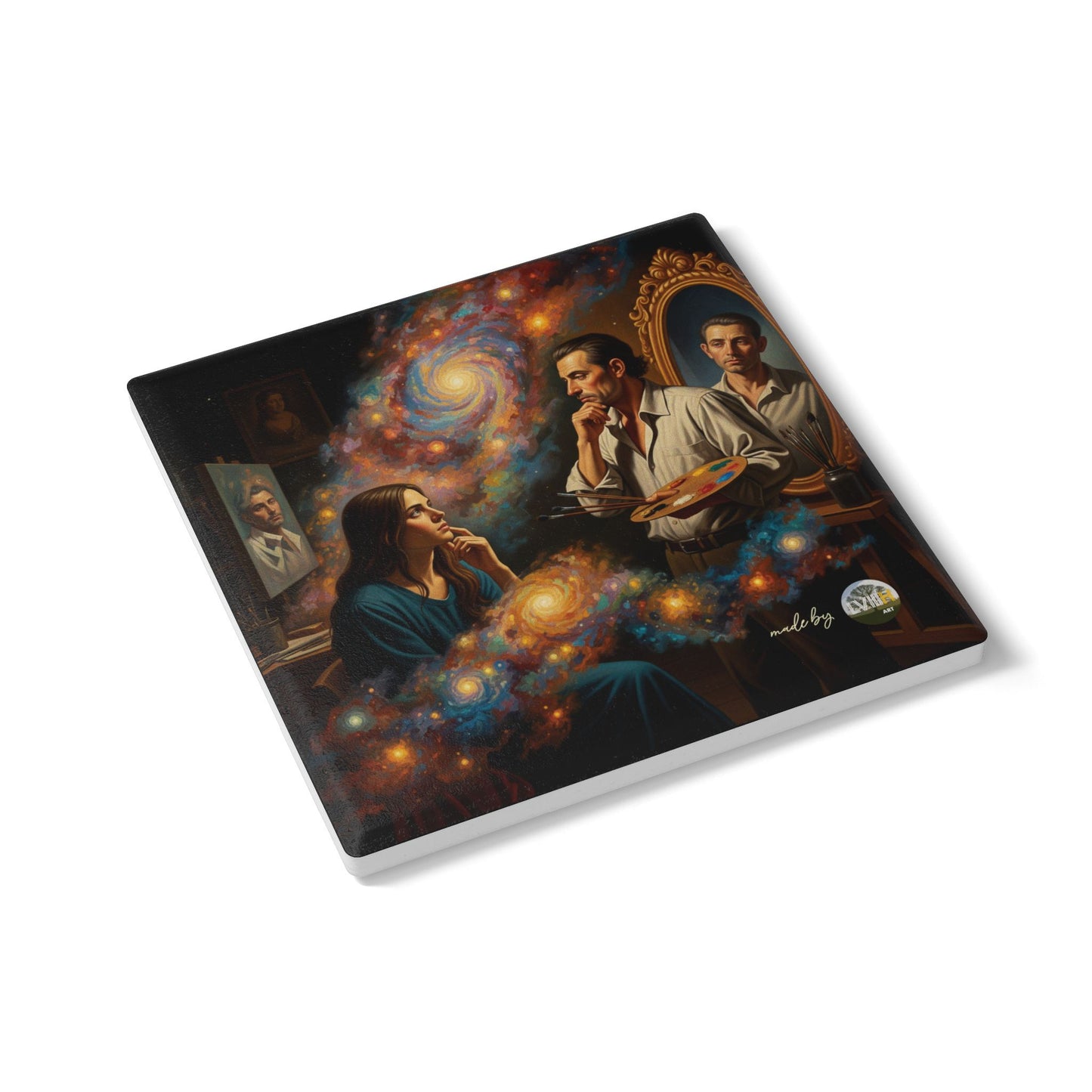 Artistic Ceramic Coasters