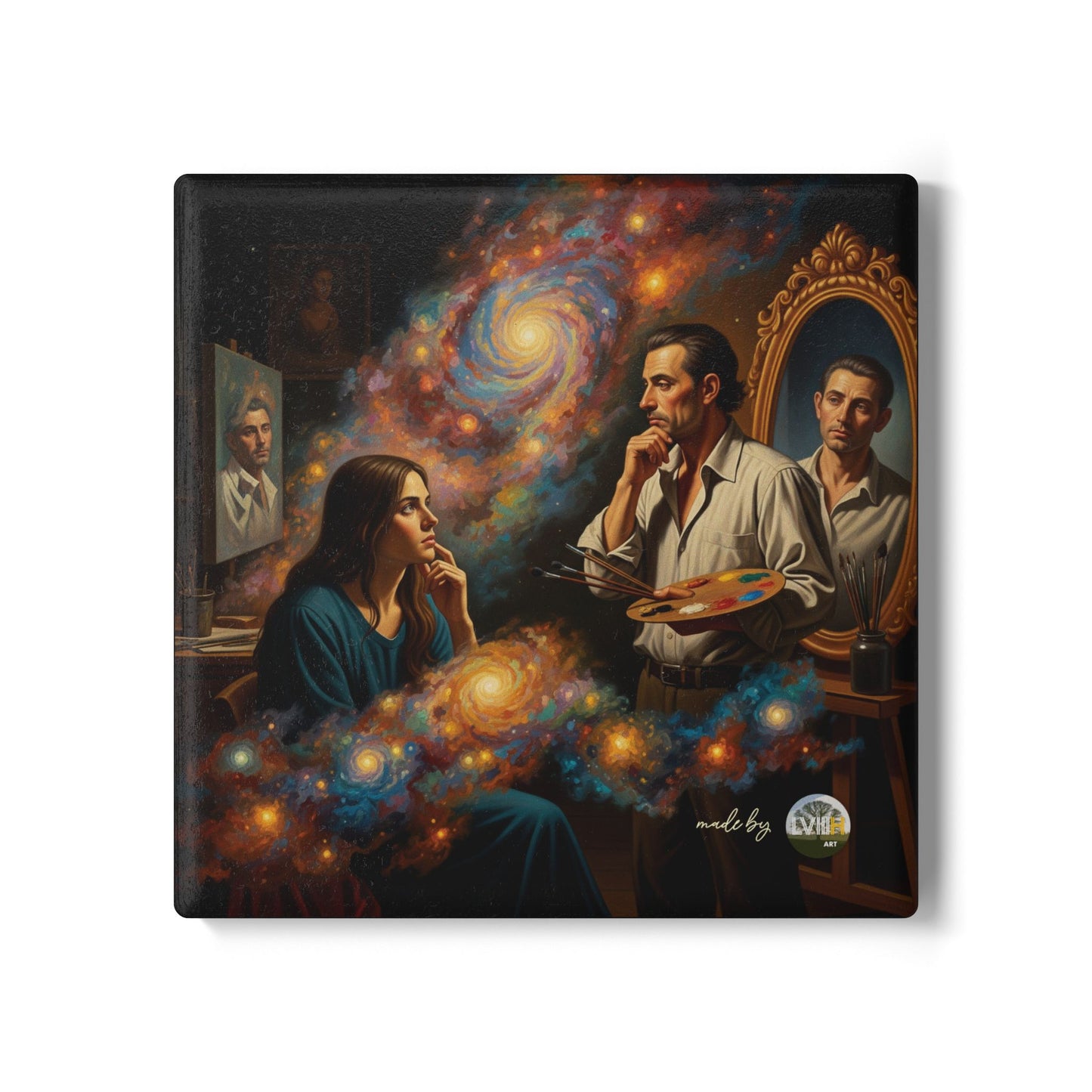 Artistic Ceramic Coasters