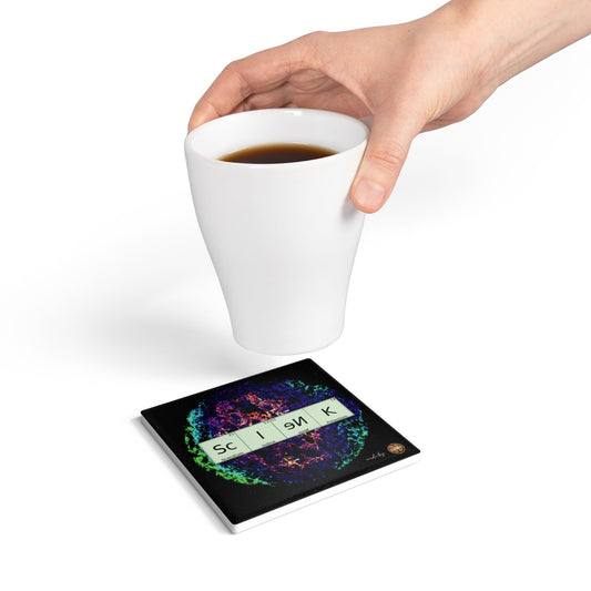 Science-themed Ceramic Coasters