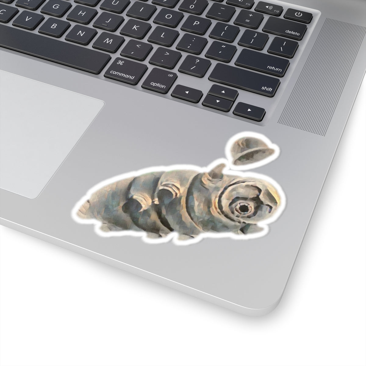 Whimsical Stickers - the tardigrade gentleman (2x2-6x6")