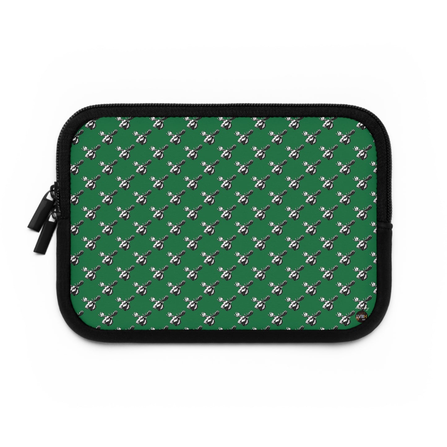 Laptop Sleeve with moose design (7-17")