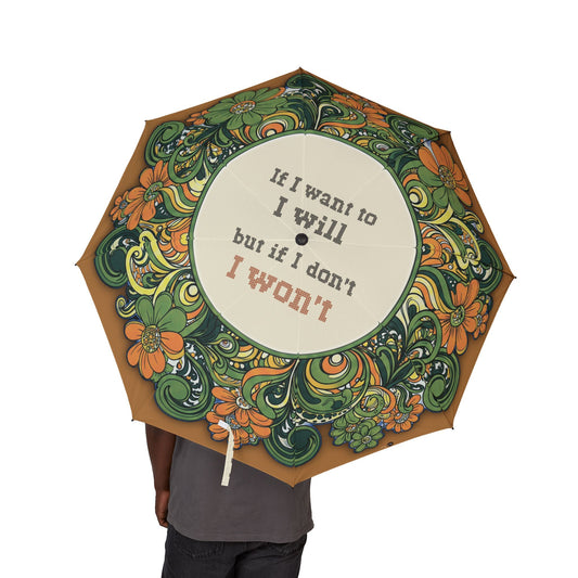Quirky Quotes Umbrella
