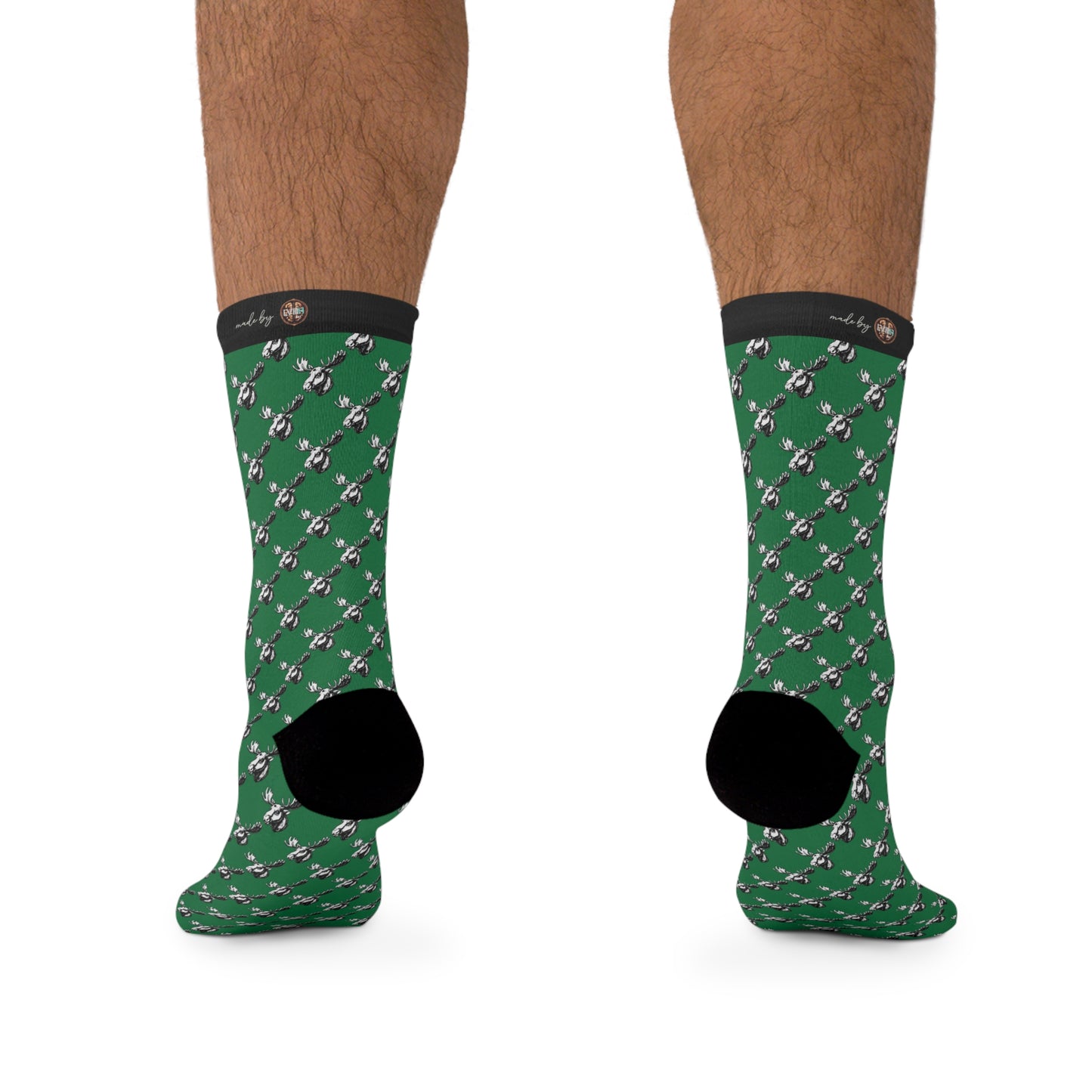 Eco-Friendly Socks with moose design