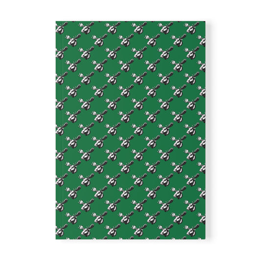 Softcover Notebook with moose design (A5)
