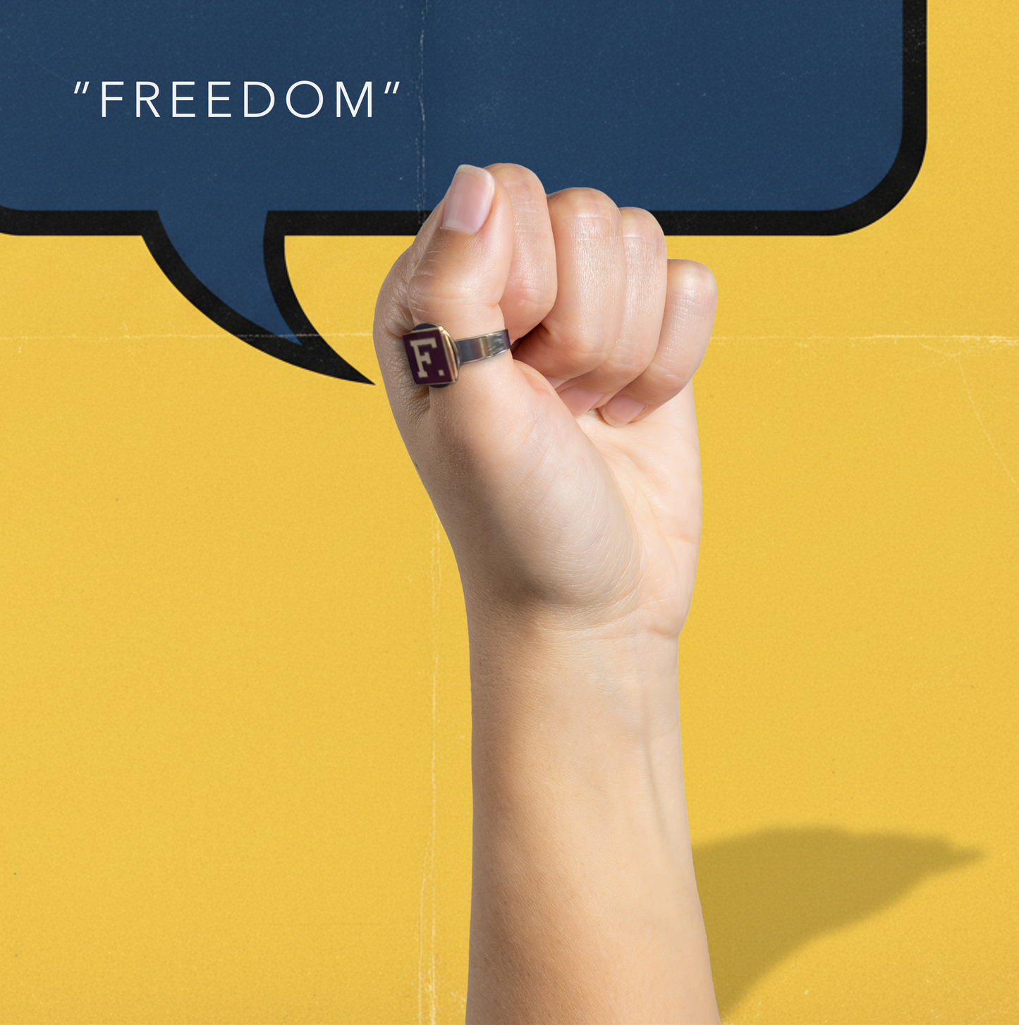 [skrɛːp] ring from reclaimed materials