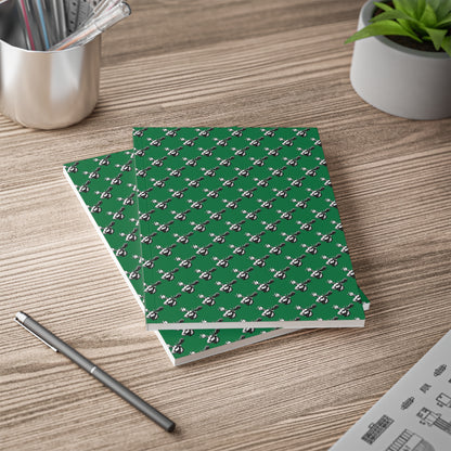 Softcover Notebook with moose design (A5)