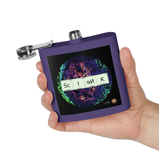 SCIENK Stainless Steel Flask, 6oz