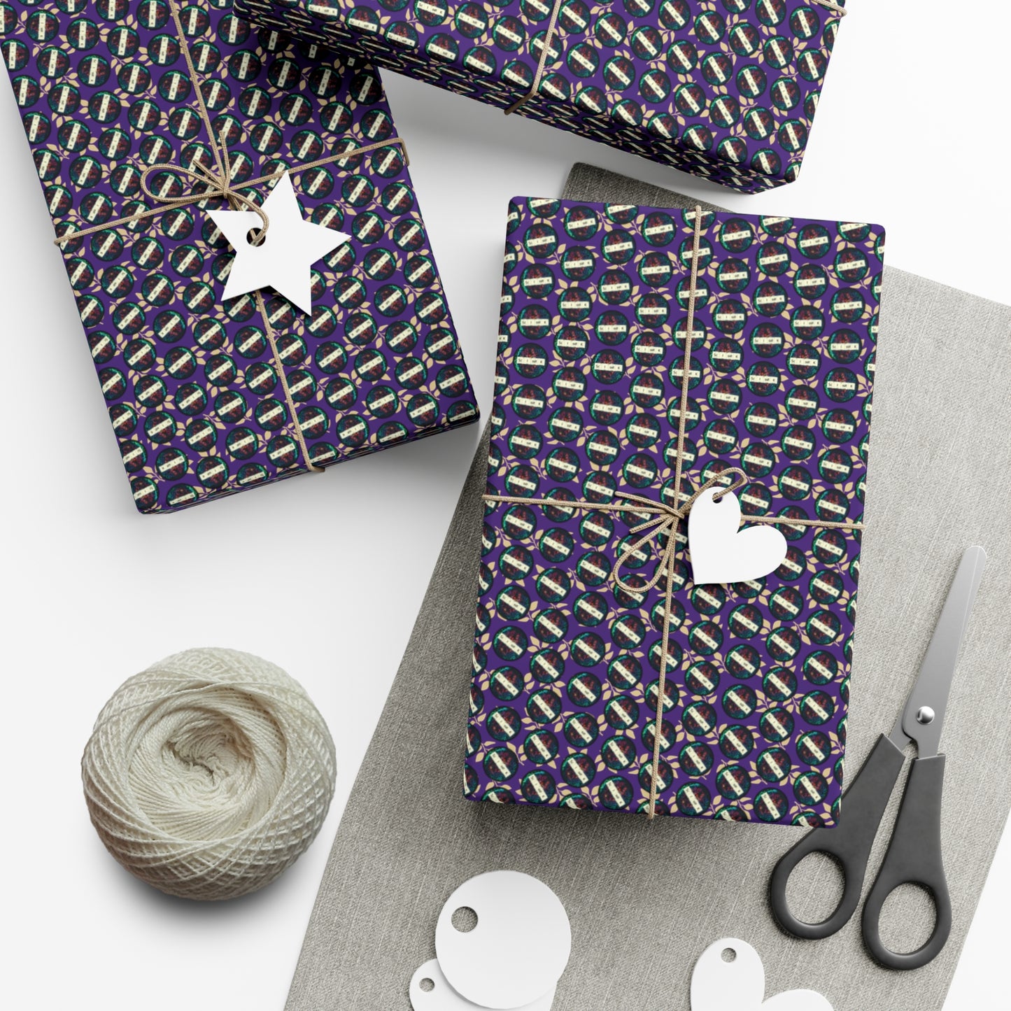 Gift Wrap Papers with SCIENK design