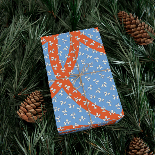 Gift Wrap Papers with cloud design