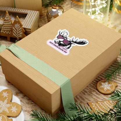 Suave Stickers - rose tinted glasses ON (2x2-6x6")