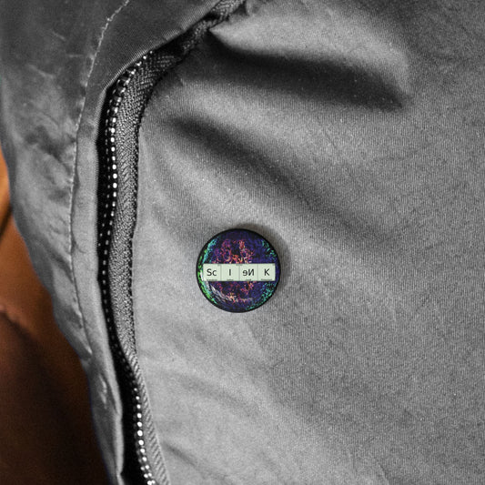 Science-themed Round Pins (1-2¼")