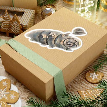 Whimsical Stickers - the tardigrade gentleman (2x2-6x6")