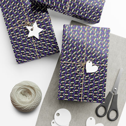 Gift Wrap Papers with SCIENK design