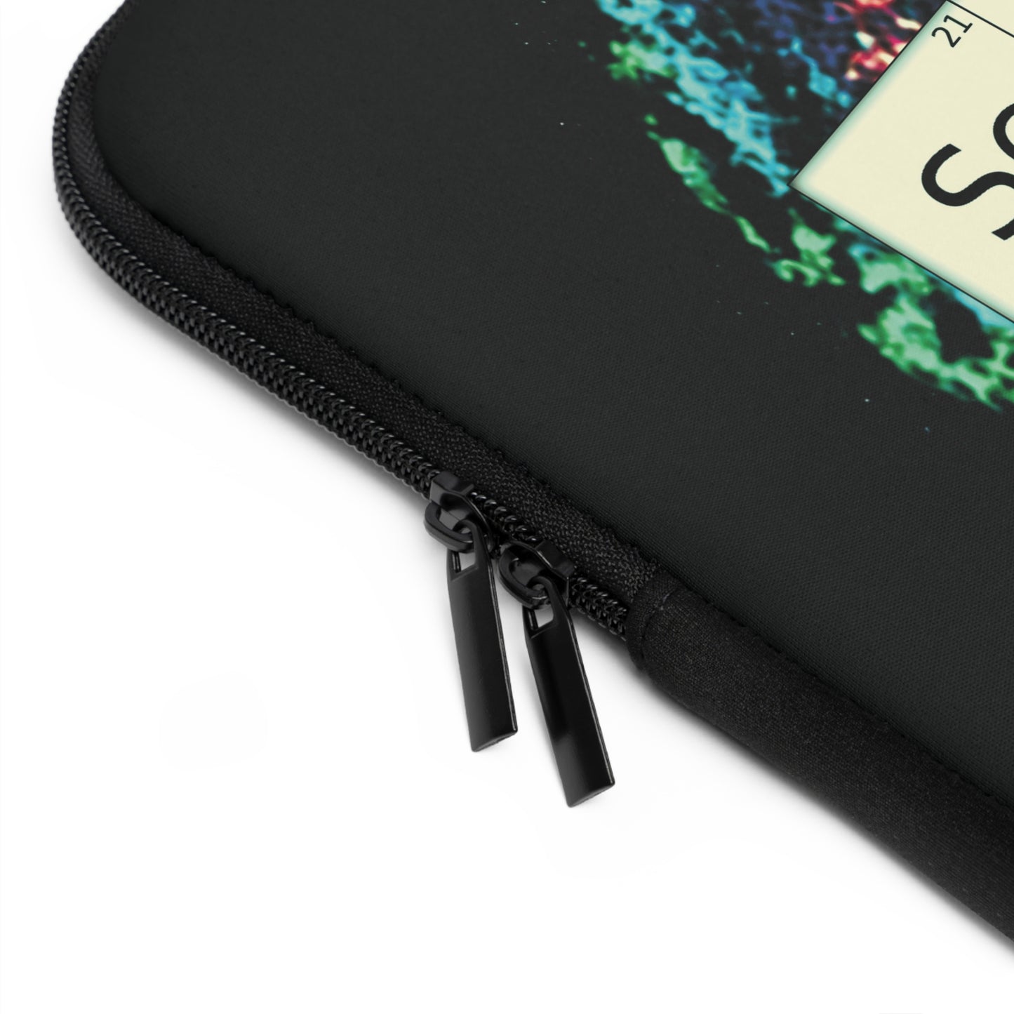 Laptop Sleeve with science theme (7-17")