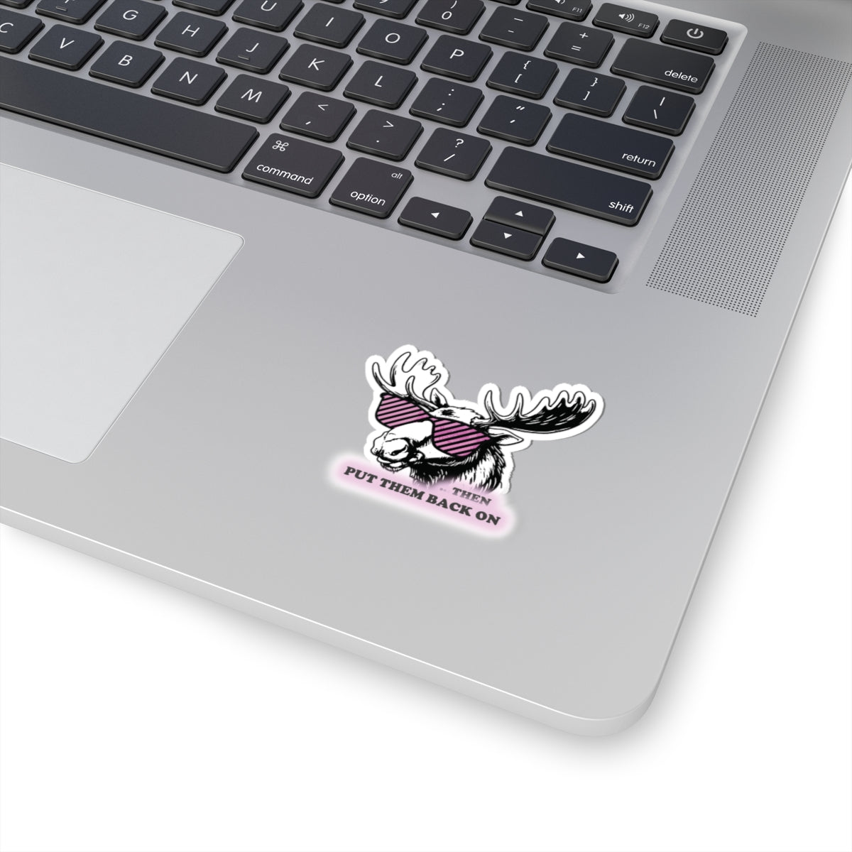 Suave Stickers - rose tinted glasses ON (2x2-6x6")