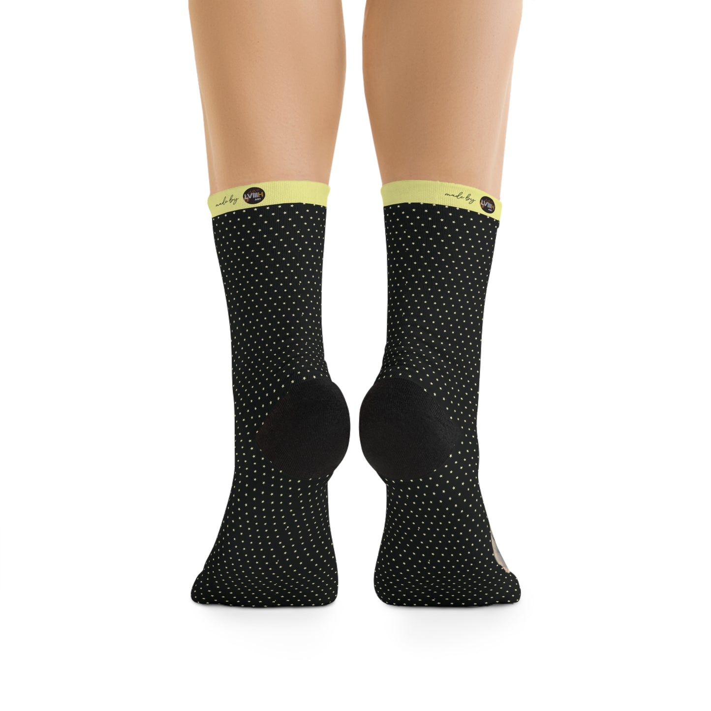 Eco-Friendly Socks with tardigrade design