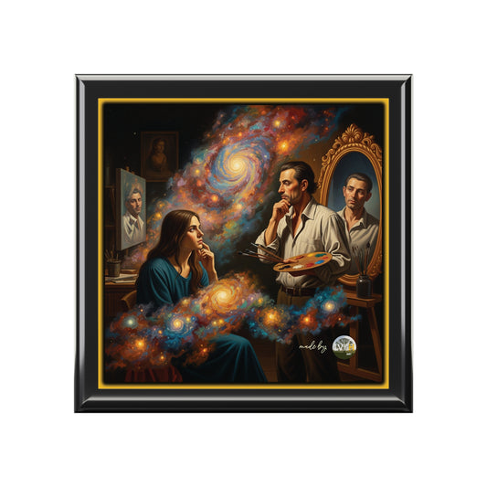 Artistic Jewelry Box,  fine art keepsake
