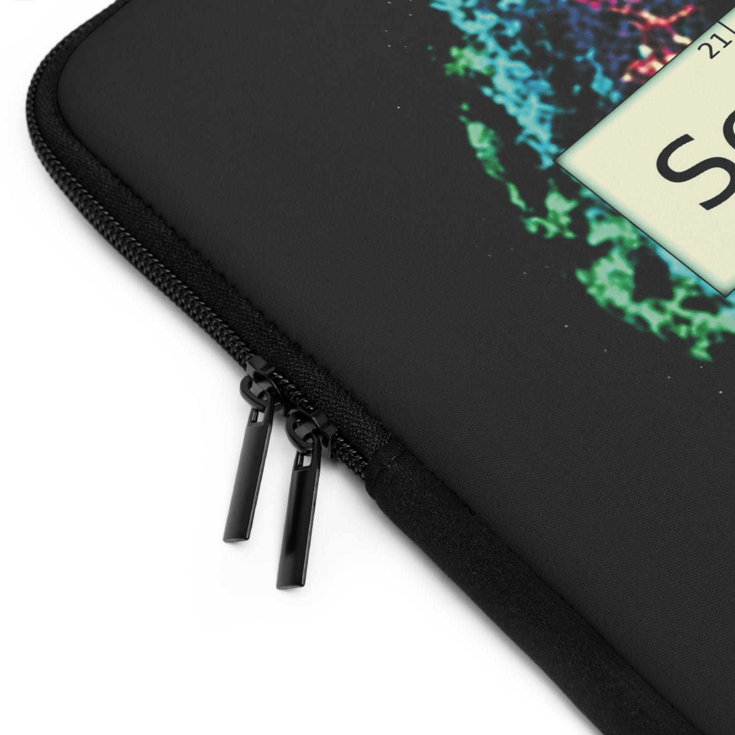 Laptop Sleeve with science theme (7-17")