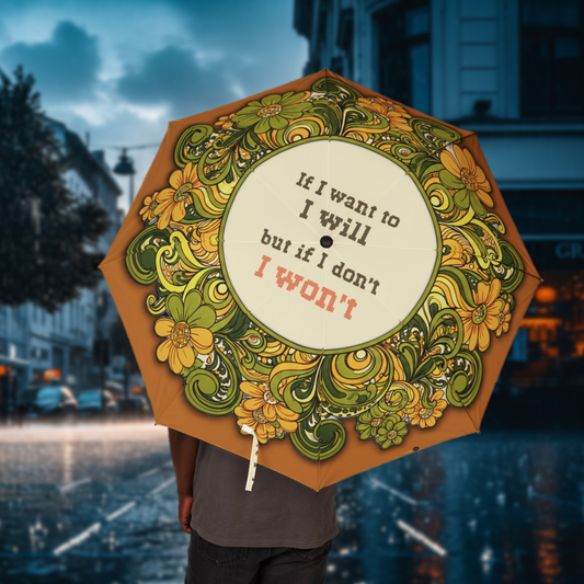 Quirky Quotes Umbrella