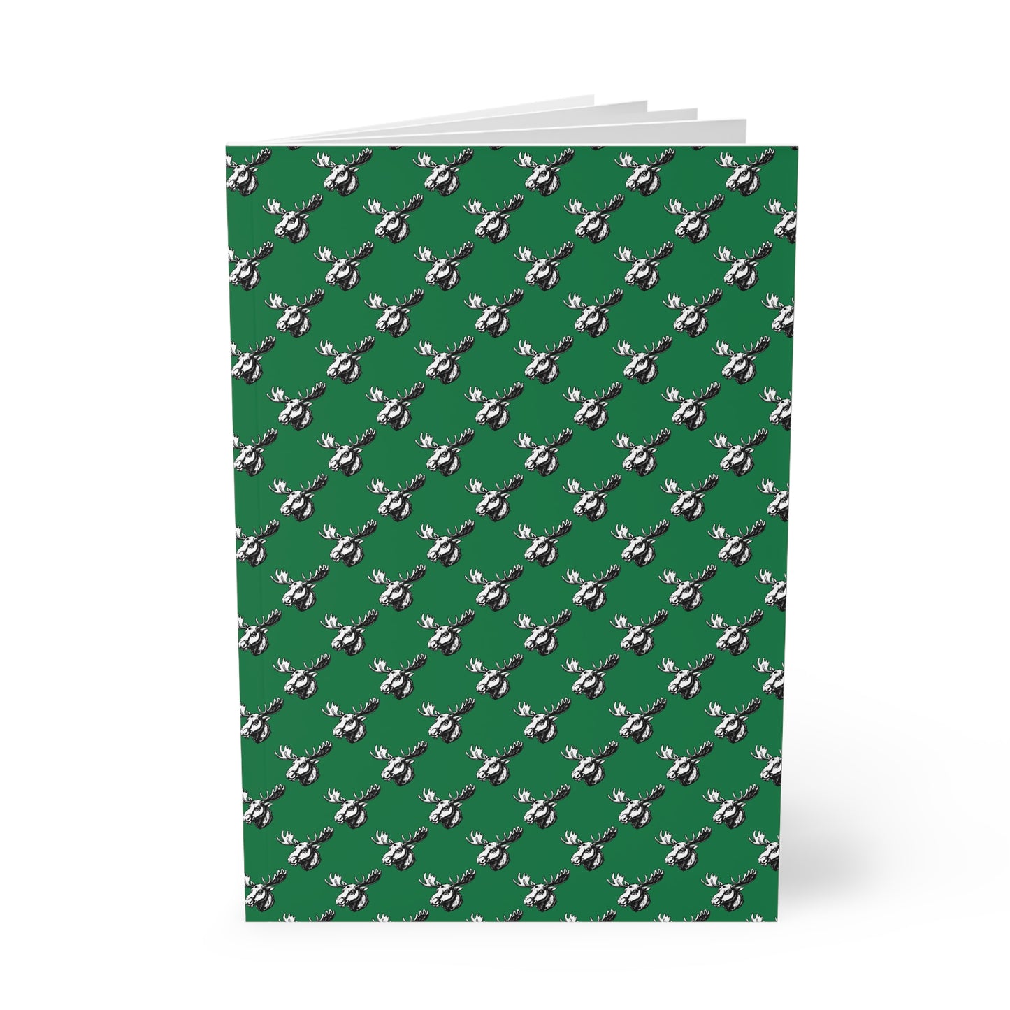 Softcover Notebook with moose design (A5)