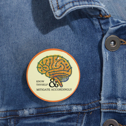 Brainy Pins - "know thyself"