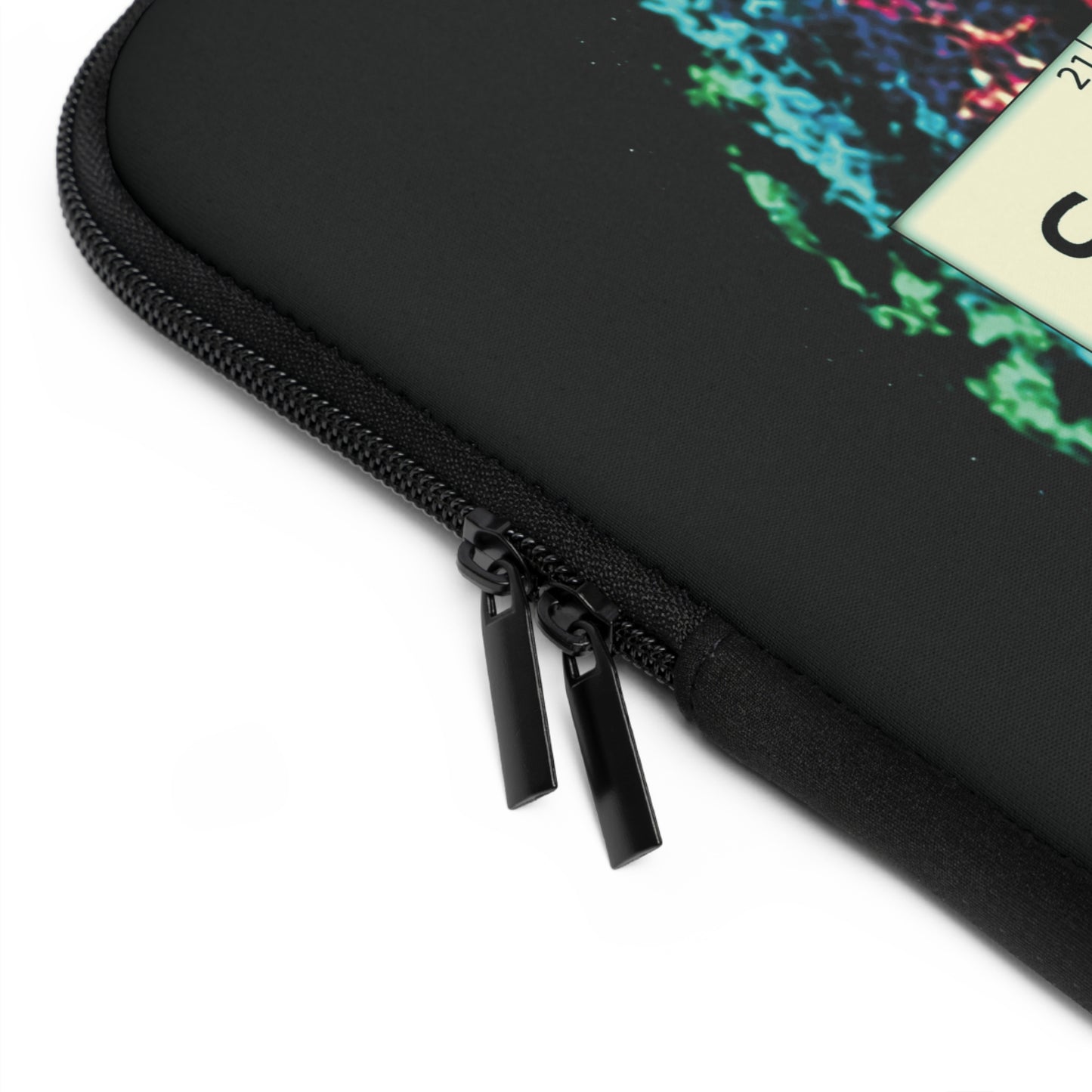 Laptop Sleeve with science theme (7-17")