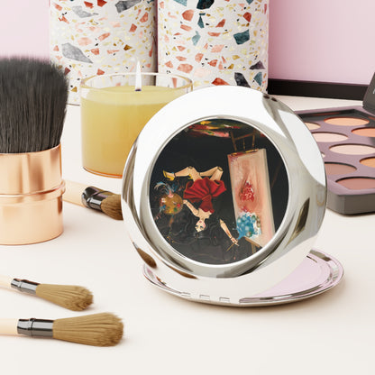 Artistic Compact Travel Mirror