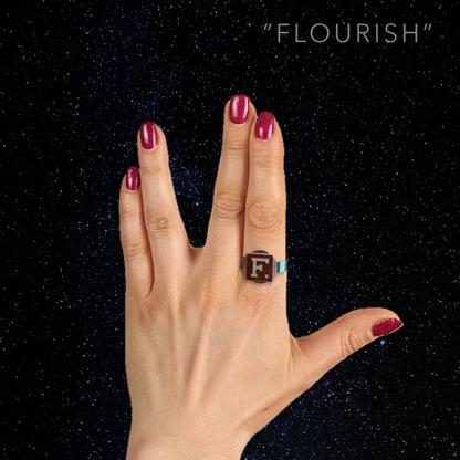 [skrɛːp] ring from reclaimed materials