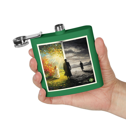 Moody Stainless Steel Flask - 6oz