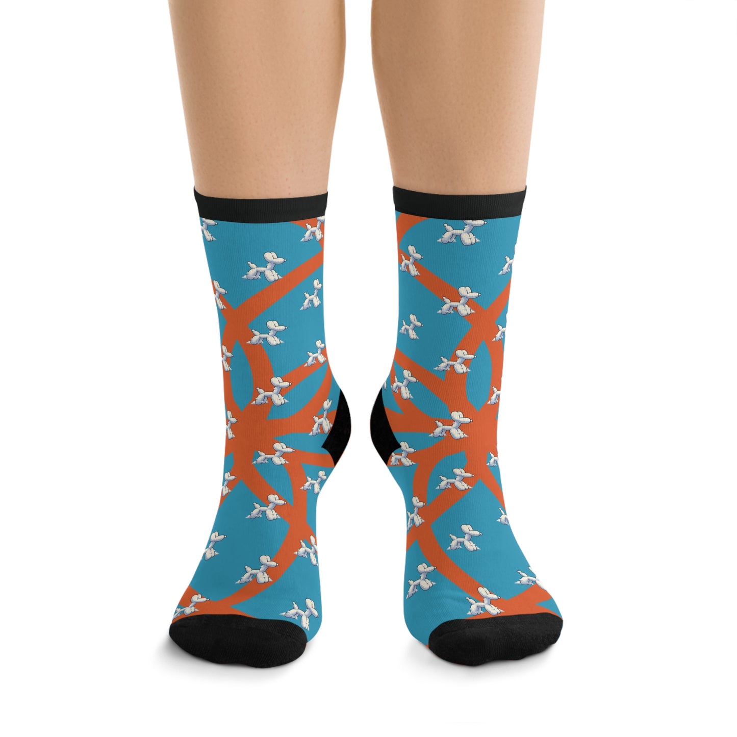Eco-Friendly Socks with cloud design