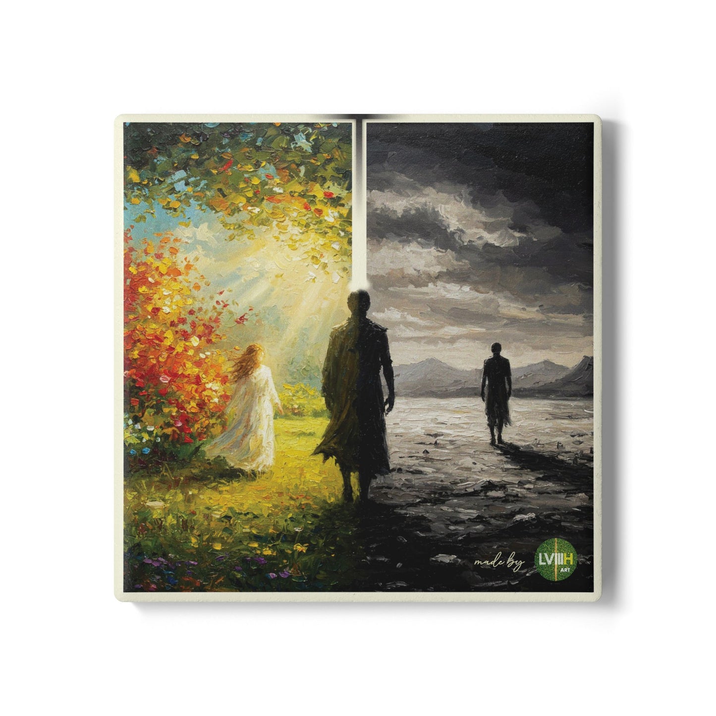 Moody Ceramic Coasters