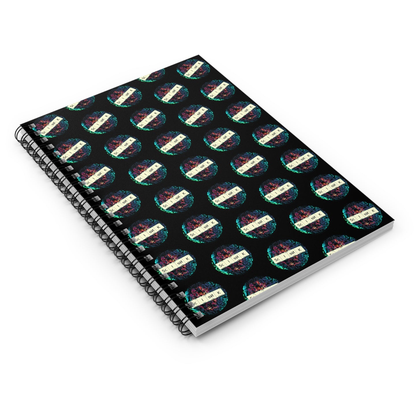 SCIENK Spiral Notebook (6x8")