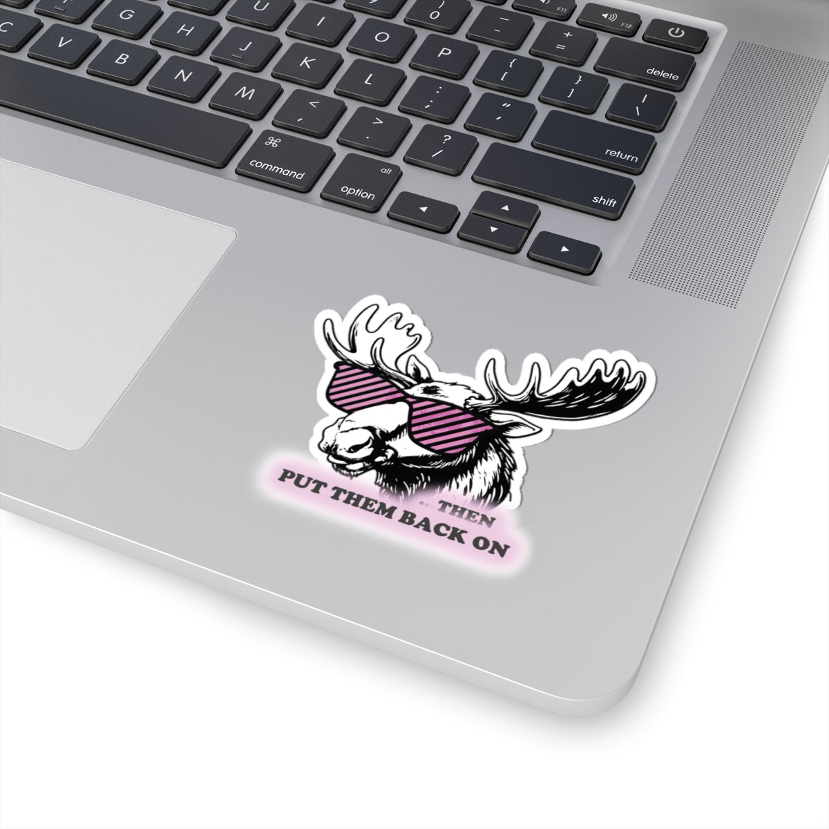 Suave Stickers - rose tinted glasses ON (2x2-6x6")