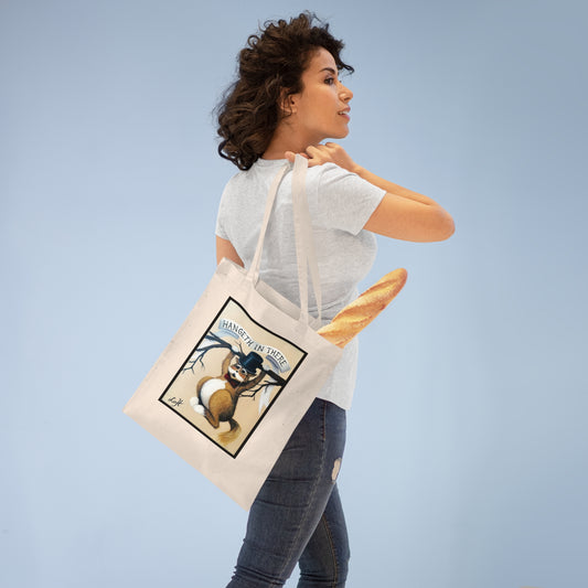 "Hangeth in there" tote Bag