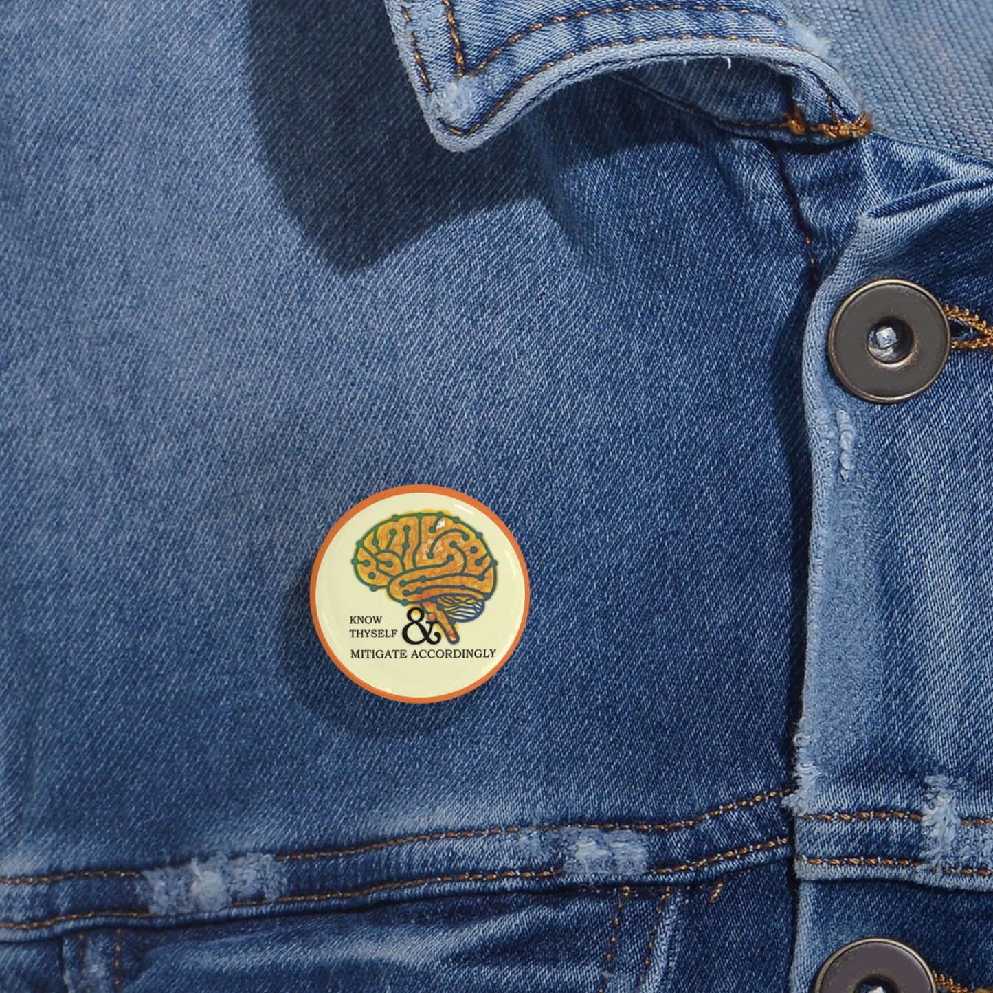 Brainy Pins - "know thyself"