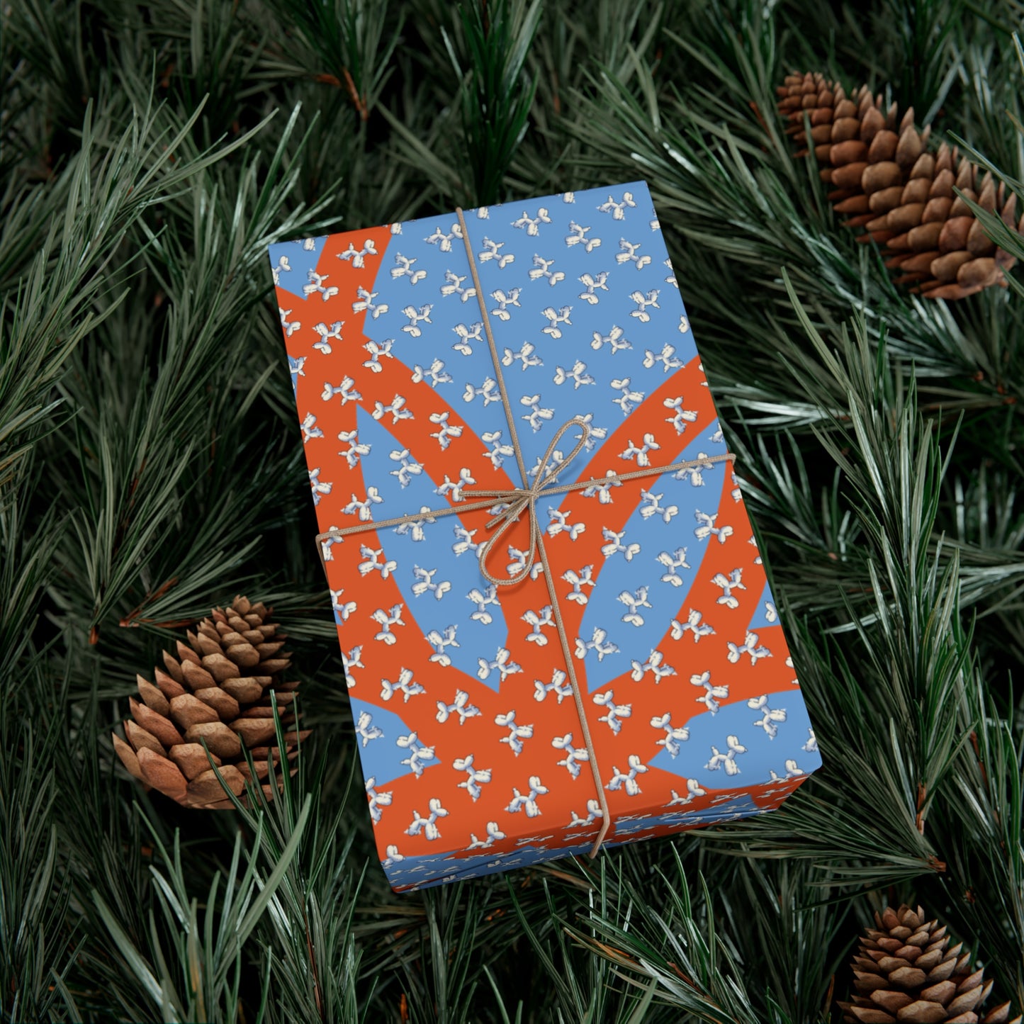 Gift Wrap Papers with cloud design