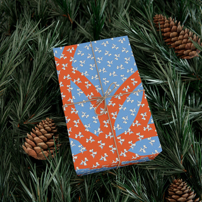 Gift Wrap Papers with cloud design