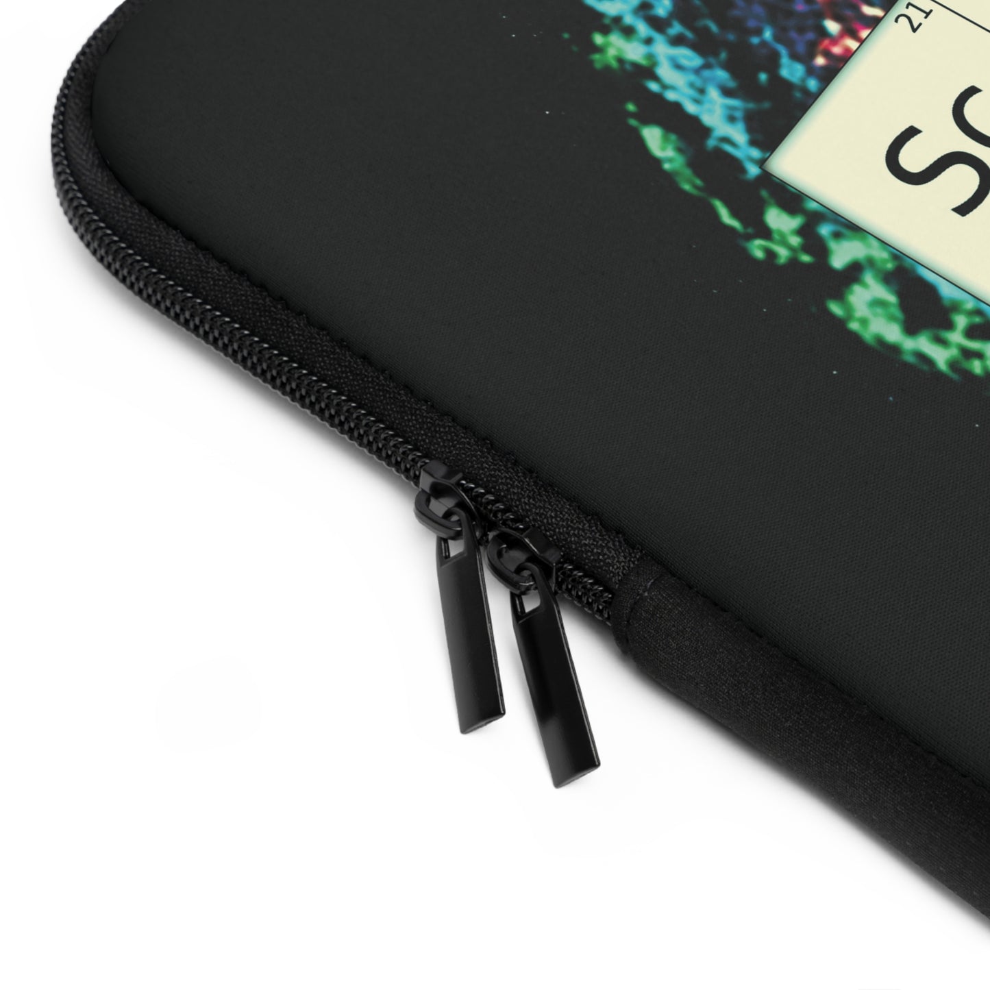 Laptop Sleeve with science theme (7-17")
