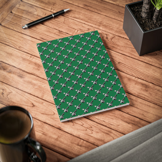Softcover Notebook with moose design (A5)