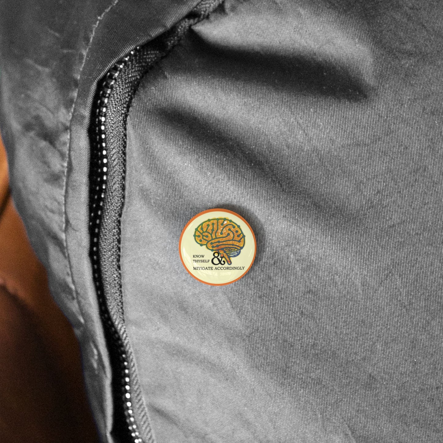 Brainy Pins - "know thyself"