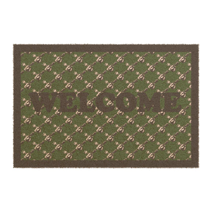 Welcoming Doormat with moose design
