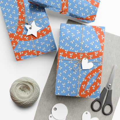 Gift Wrap Papers with cloud design