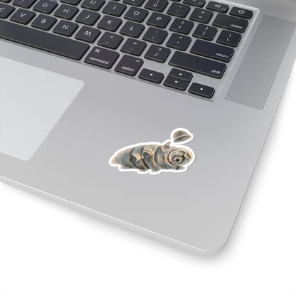 Whimsical Stickers - the tardigrade gentleman (2x2-6x6")