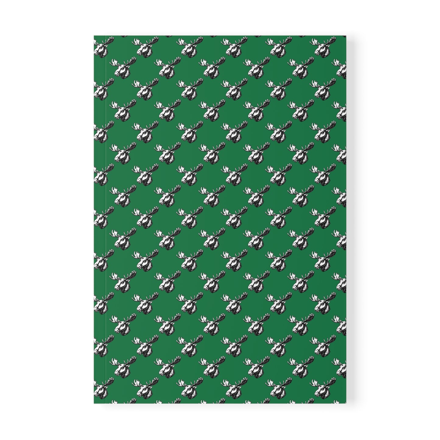 Softcover Notebook with moose design (A5)